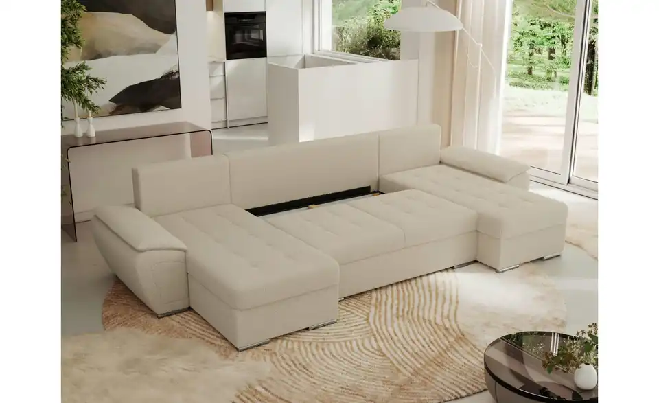 Wohnlandschaft Umbria mit Schlaffunktion, in Wohnsituation