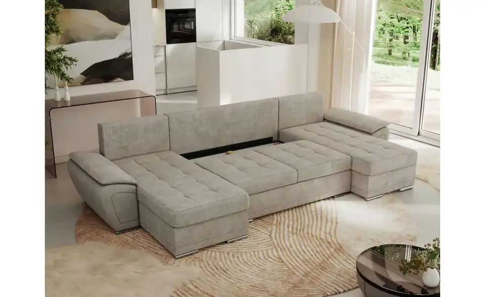 Wohnlandschaft Umbria mit Schlaffunktion, in Wohnsituation