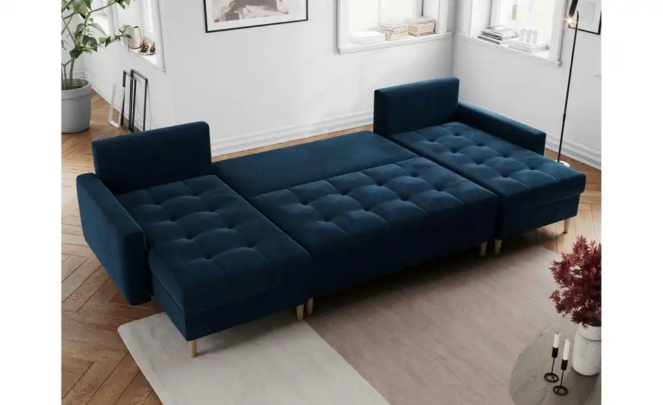 Wohnlandschaft Astra mit Schlaffunktion, in Wohnsituation