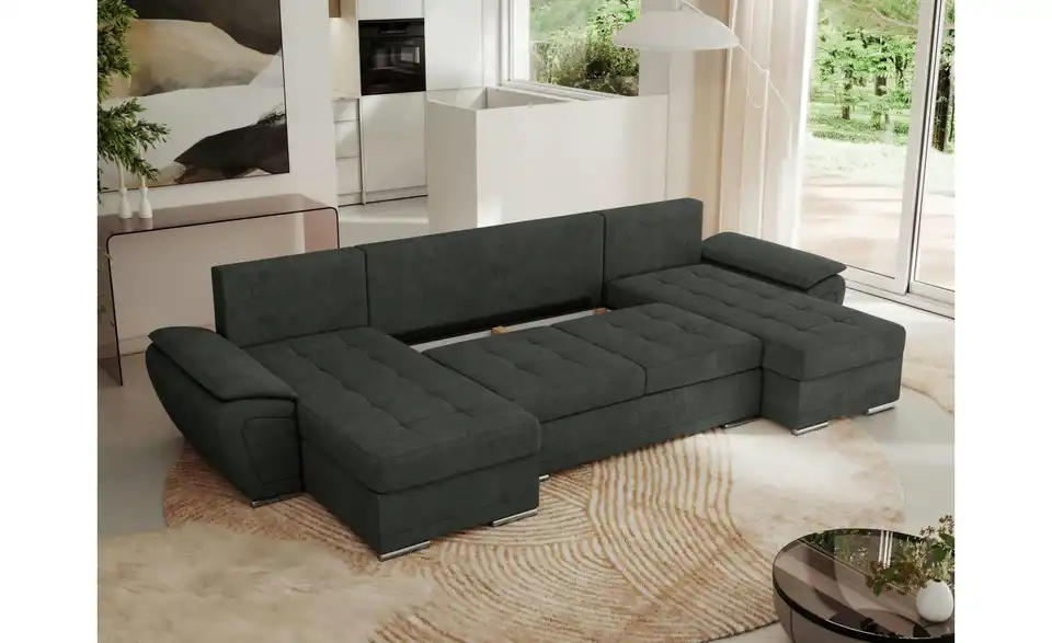 Wohnlandschaft Umbria mit Schlaffunktion, in Wohnsituation