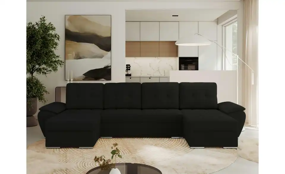 Wohnlandschaft Umbria mit Schlaffunktion, in Wohnsituation