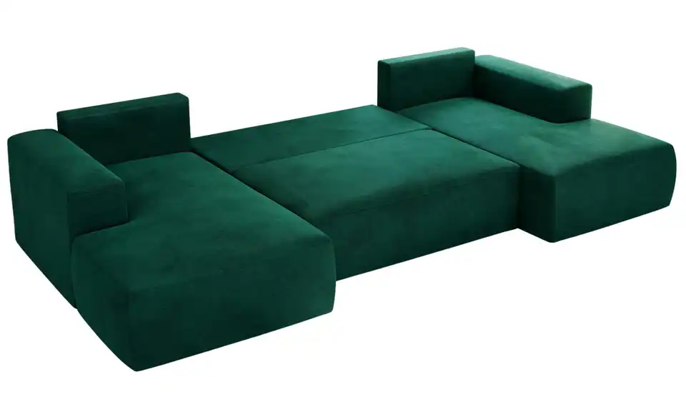 Wohnlandschaft Grün, Detailansicht