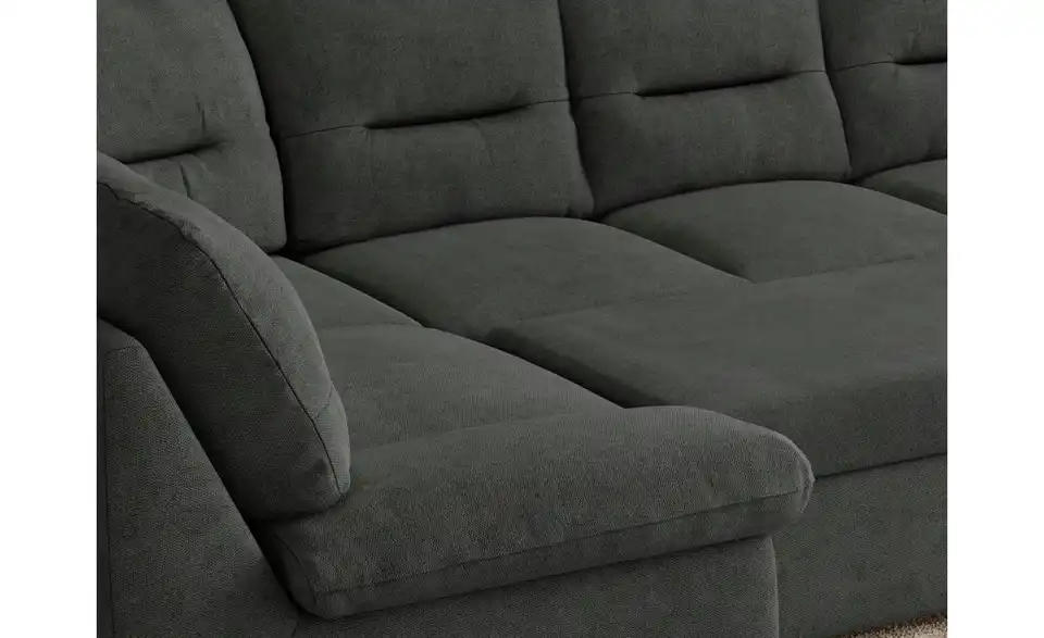 Wohnlandschaft Hellgrau, Detailansicht