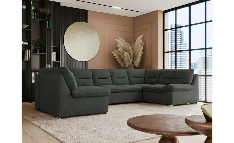 Wohnlandschaft Hellgrau, in Wohnsituation