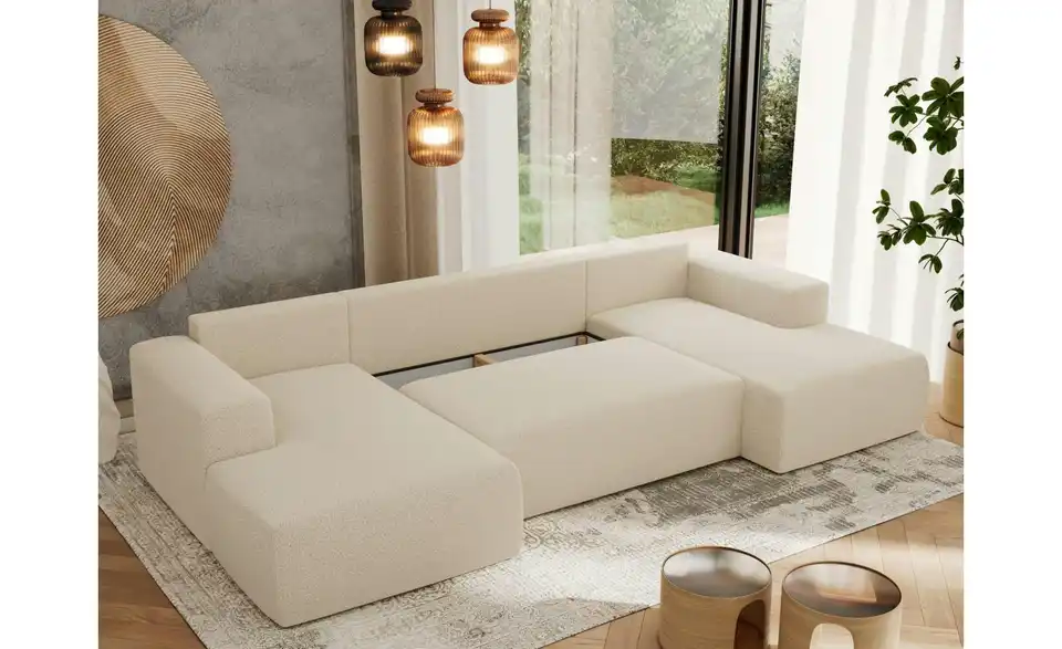 Wohnlandschaft Beige, in Wohnsituation