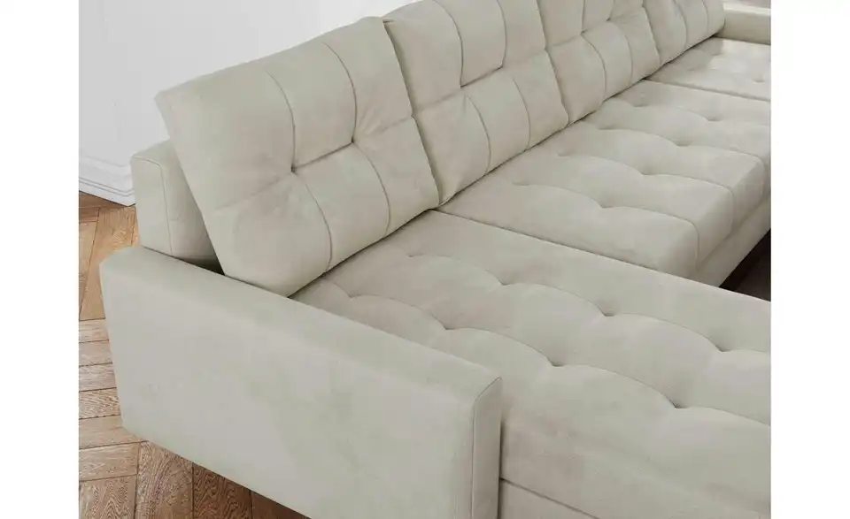 Wohnlandschaft Astra mit Schlaffunktion, Detailansicht