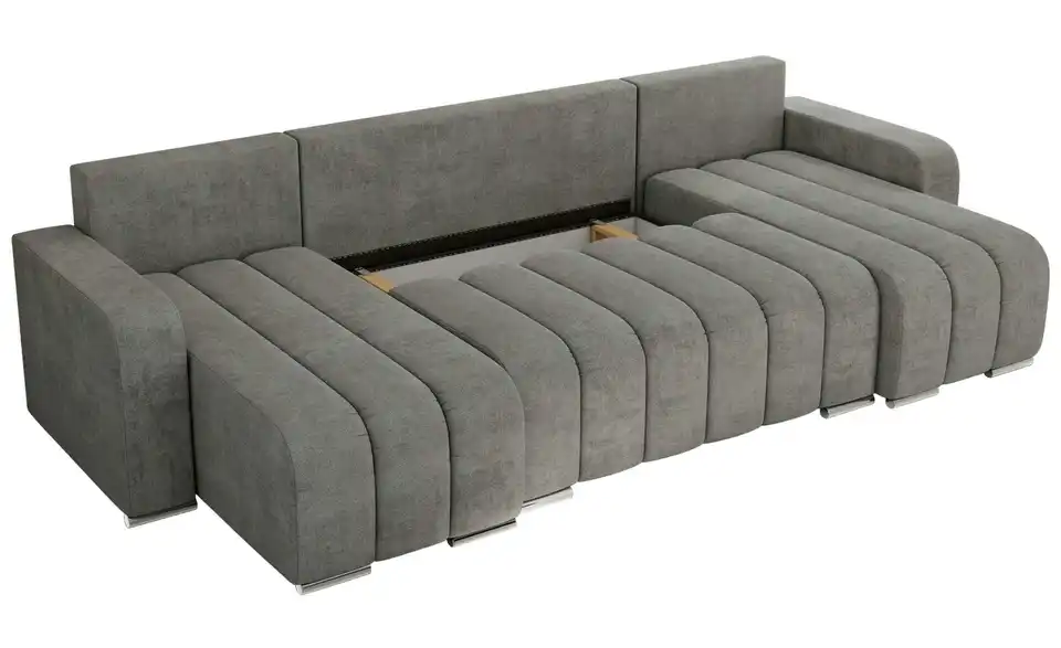 Wohnlandschaft Grau, Detailansicht