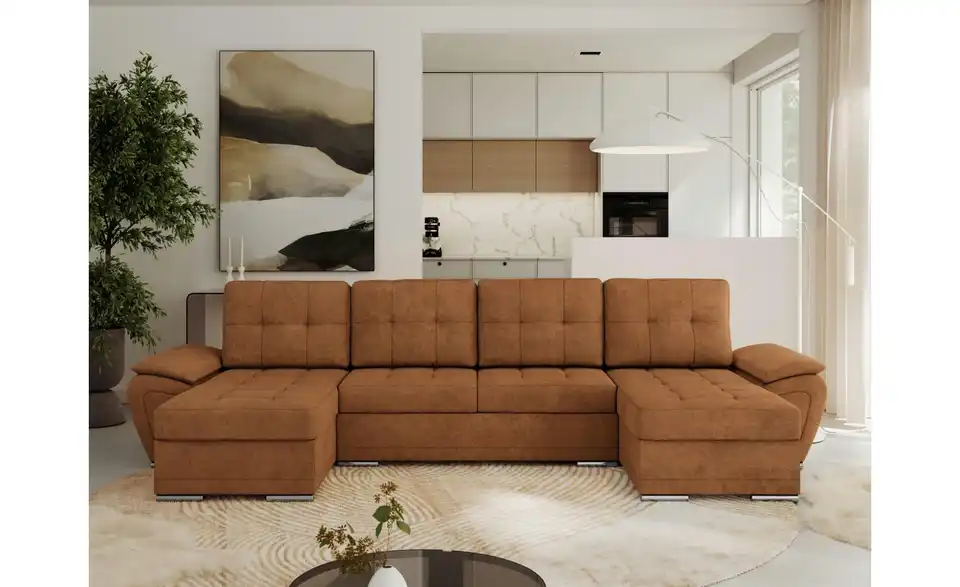 Wohnlandschaft Umbria mit Schlaffunktion, in Wohnsituation