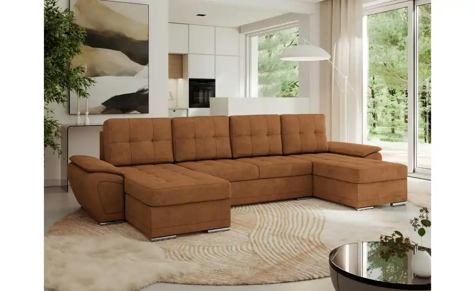 Wohnlandschaft Umbria mit Schlaffunktion, in Wohnsituation