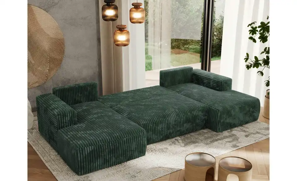 Wohnlandschaft Grün, Funktionsansicht