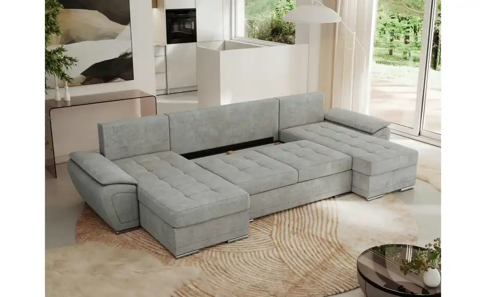 Wohnlandschaft Umbria mit Schlaffunktion, in Wohnsituation