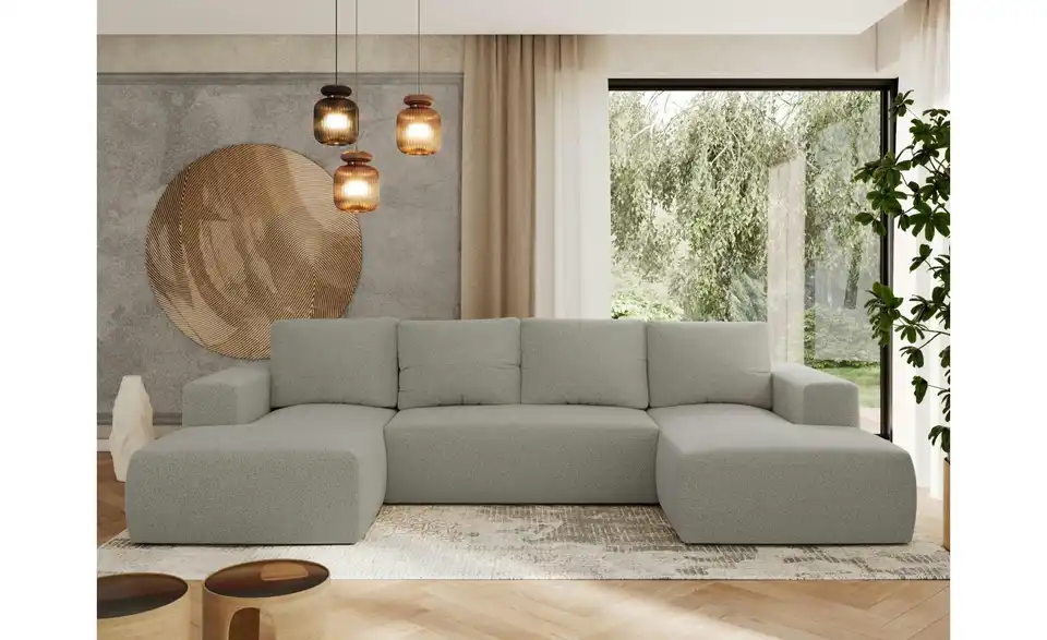 Wohnlandschaft Hellgrau, in Wohnsituation