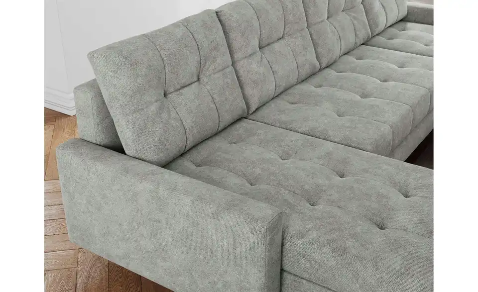 Wohnlandschaft Astra mit Schlaffunktion, Detailansicht