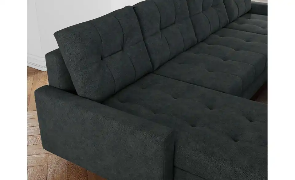 Wohnlandschaft Astra mit Schlaffunktion, Detailansicht