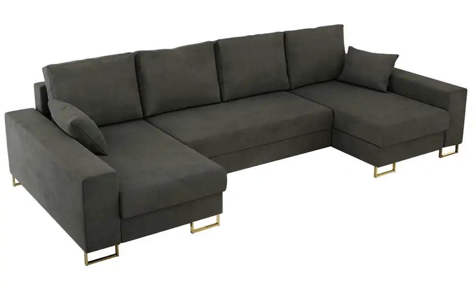 Wohnlandschaft Dorain mit Schlaffunktion, Perspektive