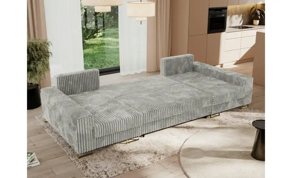 Wohnlandschaft Dorain mit Schlaffunktion, in Wohnsituation