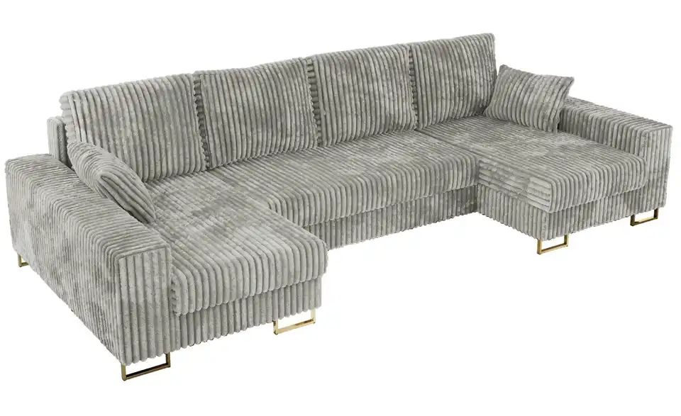 Wohnlandschaft Dorain mit Schlaffunktion, Perspektive