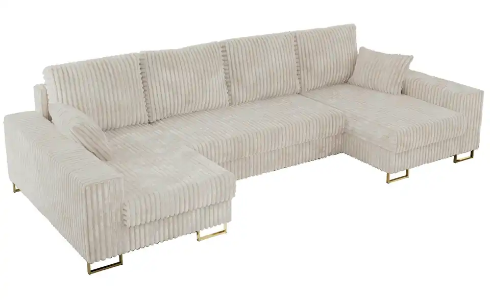 Wohnlandschaft Dorain mit Schlaffunktion, Perspektive