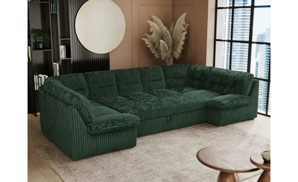 Wohnlandschaft Hellgrau, Funktionsansicht