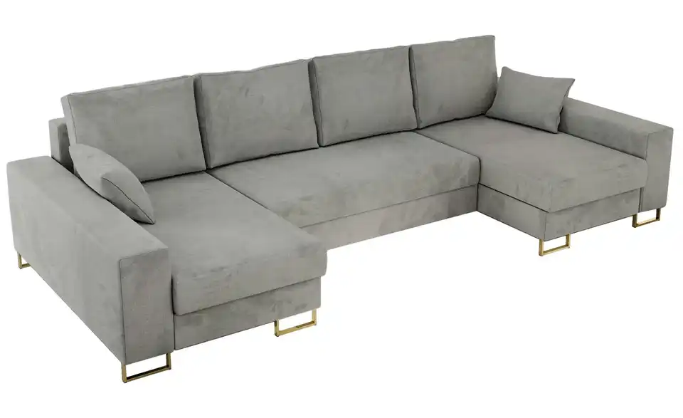 Wohnlandschaft Dorain mit Schlaffunktion, Perspektive