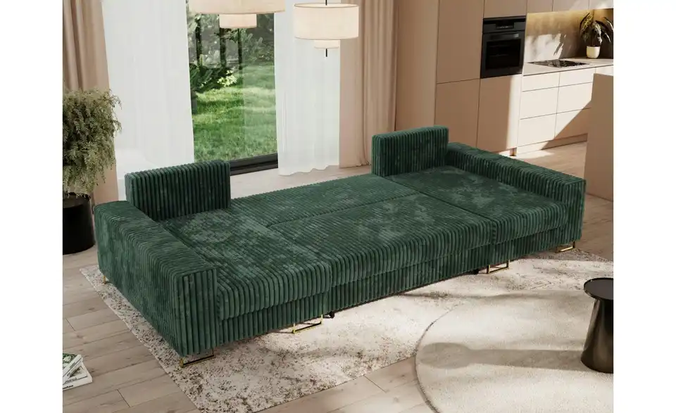 Wohnlandschaft Dorain mit Schlaffunktion, in Wohnsituation