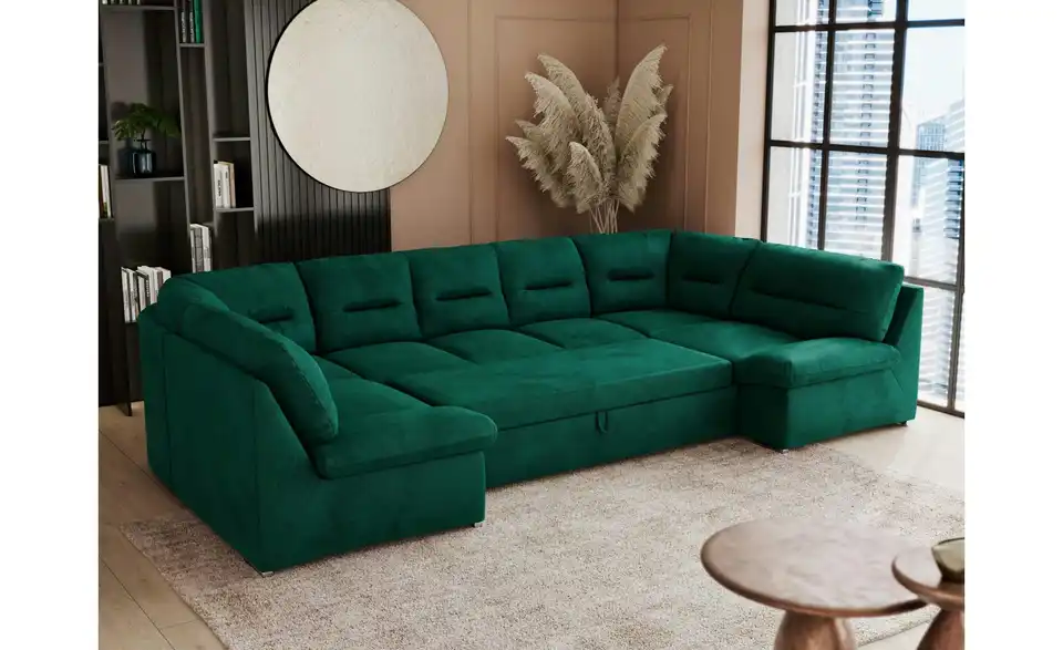 Wohnlandschaft Hellgrau, Funktionsansicht