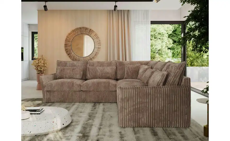 Ecksofa Veroso, in Wohnsituation