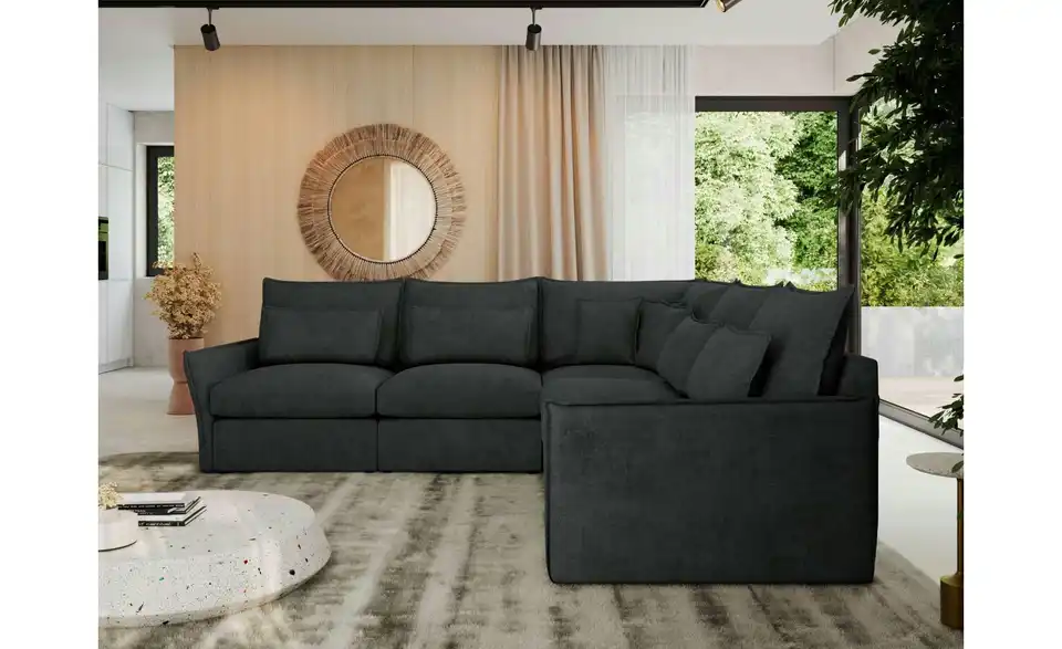 Ecksofa Veroso, in Wohnsituation