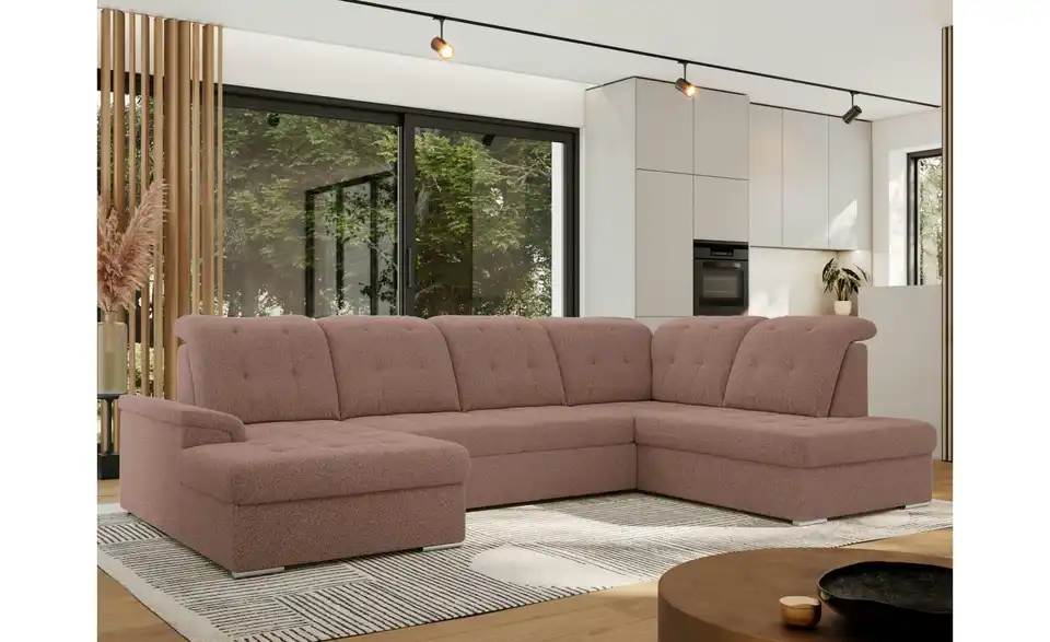 Wohnlandschaft Madrito mit Schlaffunktion, in Wohnsituation