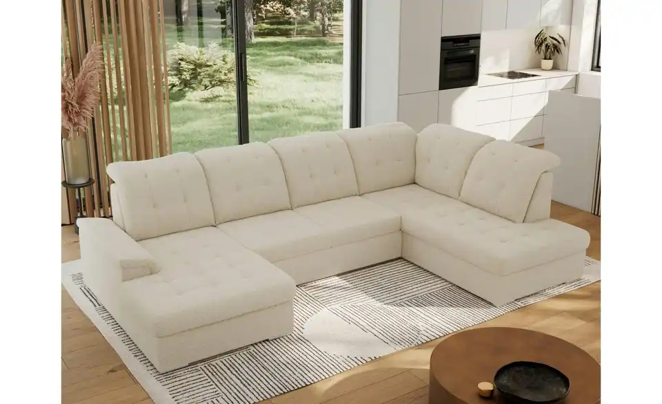 Wohnlandschaft Madrito mit Schlaffunktion, in Wohnsituation