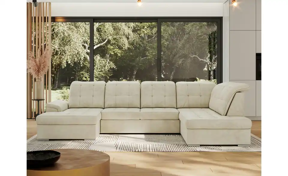 Wohnlandschaft Madrito mit Schlaffunktion, in Wohnsituation