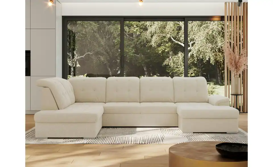 Wohnlandschaft Madrito mit Schlaffunktion, in Wohnsituation