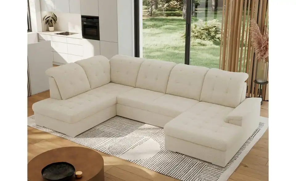 Wohnlandschaft Madrito mit Schlaffunktion, in Wohnsituation