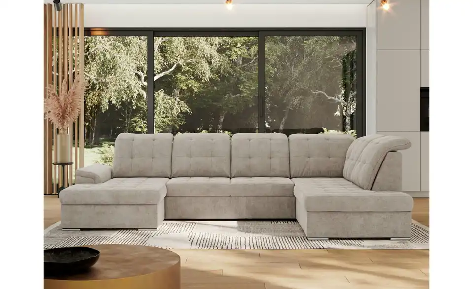 Wohnlandschaft Madrito mit Schlaffunktion, in Wohnsituation