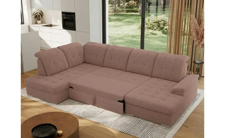 Wohnlandschaft Madrito mit Schlaffunktion, in Wohnsituation