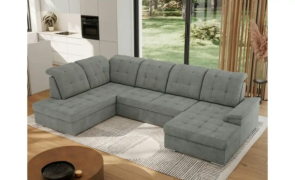 Wohnlandschaft Madrito mit Schlaffunktion, in Wohnsituation