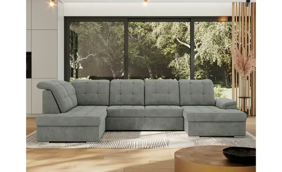 Wohnlandschaft Madrito mit Schlaffunktion, in Wohnsituation