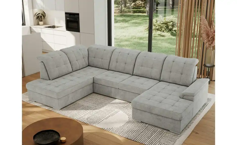 Wohnlandschaft Madrito mit Schlaffunktion, in Wohnsituation