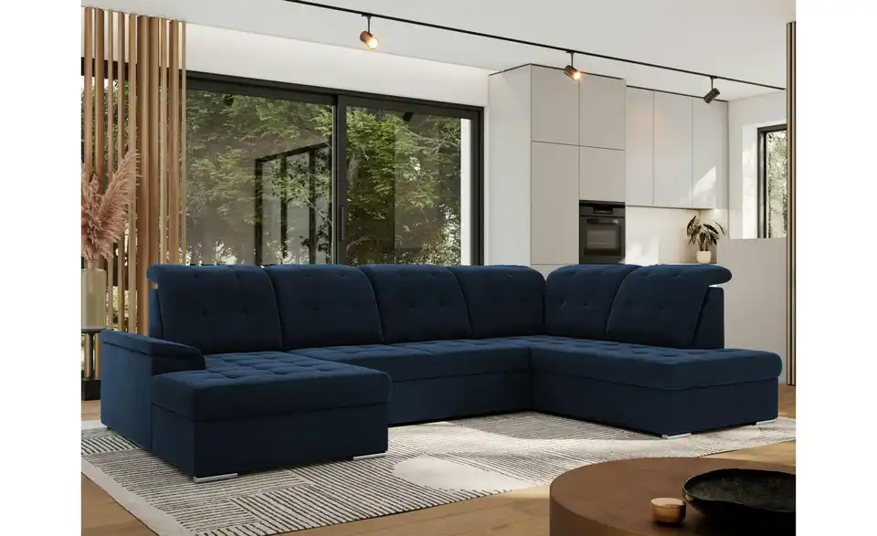 Wohnlandschaft Madrito mit Schlaffunktion, in Wohnsituation