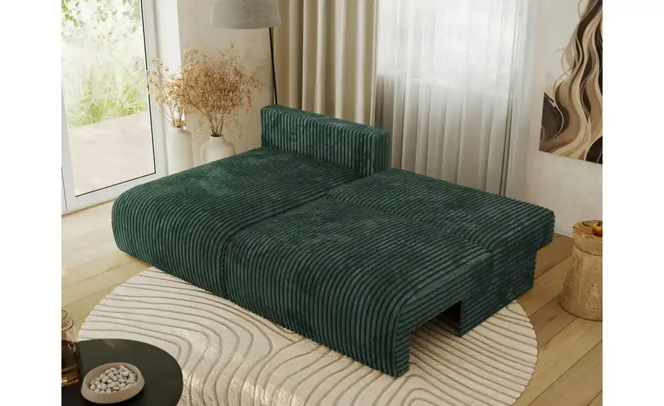 Ecksofa Vivo mit Schlaffunktion, in Wohnsituation