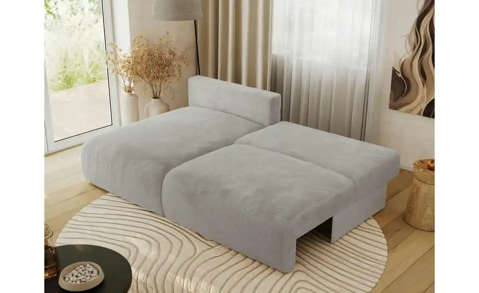 Ecksofa Vivo mit Schlaffunktion, in Wohnsituation