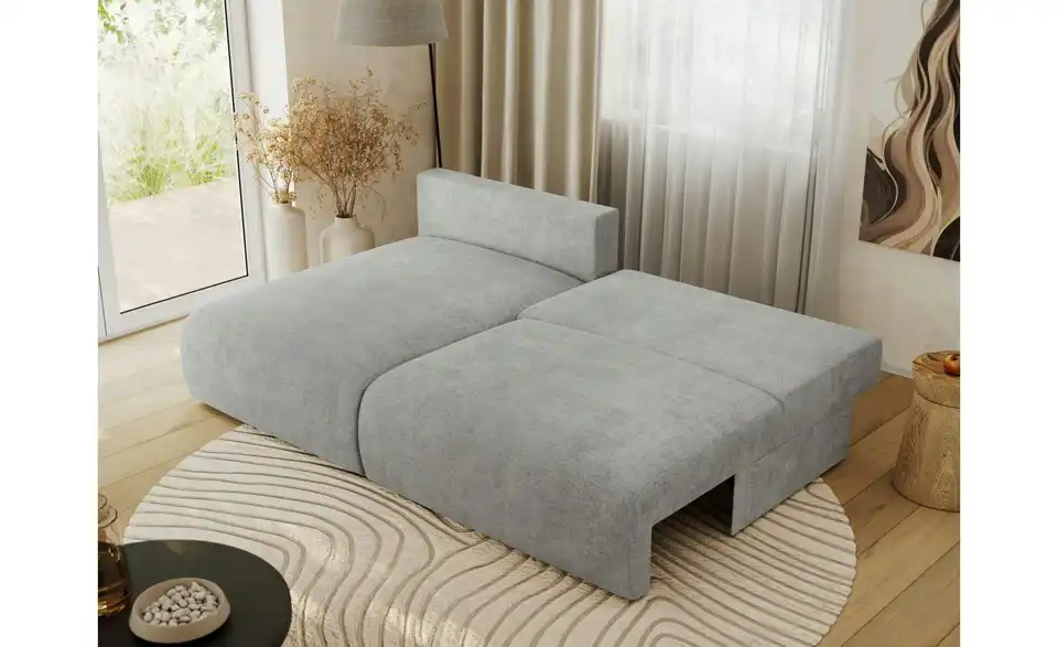 Ecksofa Vivo mit Schlaffunktion, in Wohnsituation