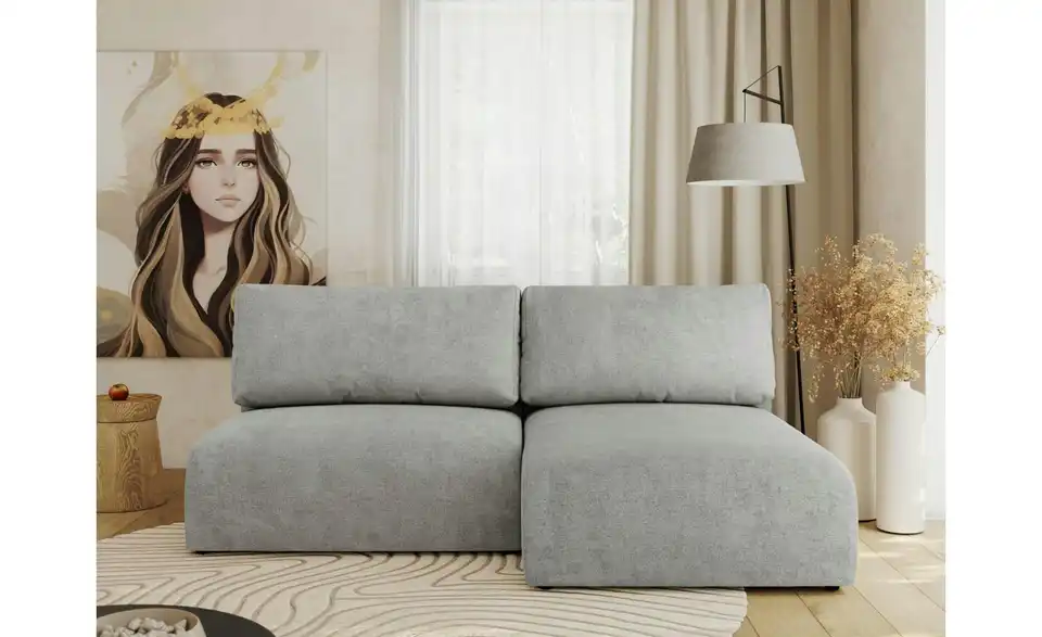 Ecksofa Vivo mit Schlaffunktion, in Wohnsituation
