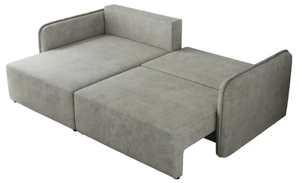 Ecksofa Hellgrau, Detailansicht