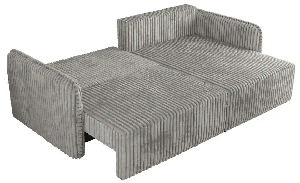 Ecksofa Hellgrau, Detailansicht