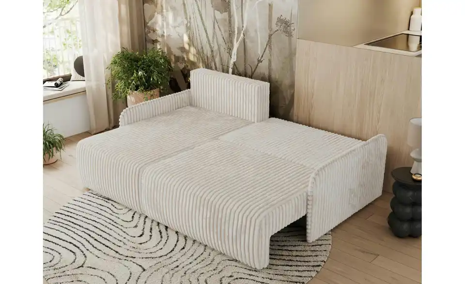 Ecksofa Arpa mit Schlaffunktion, in Wohnsituation