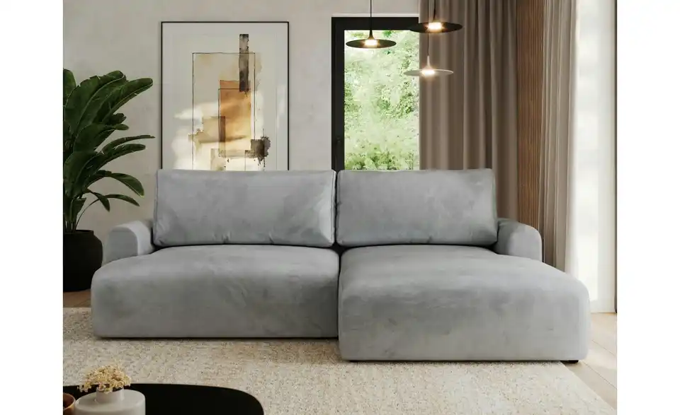 Ecksofa Tono mit Schlaffunktion, in Wohnsituation