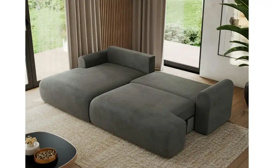 Ecksofa Tono mit Schlaffunktion, in Wohnsituation