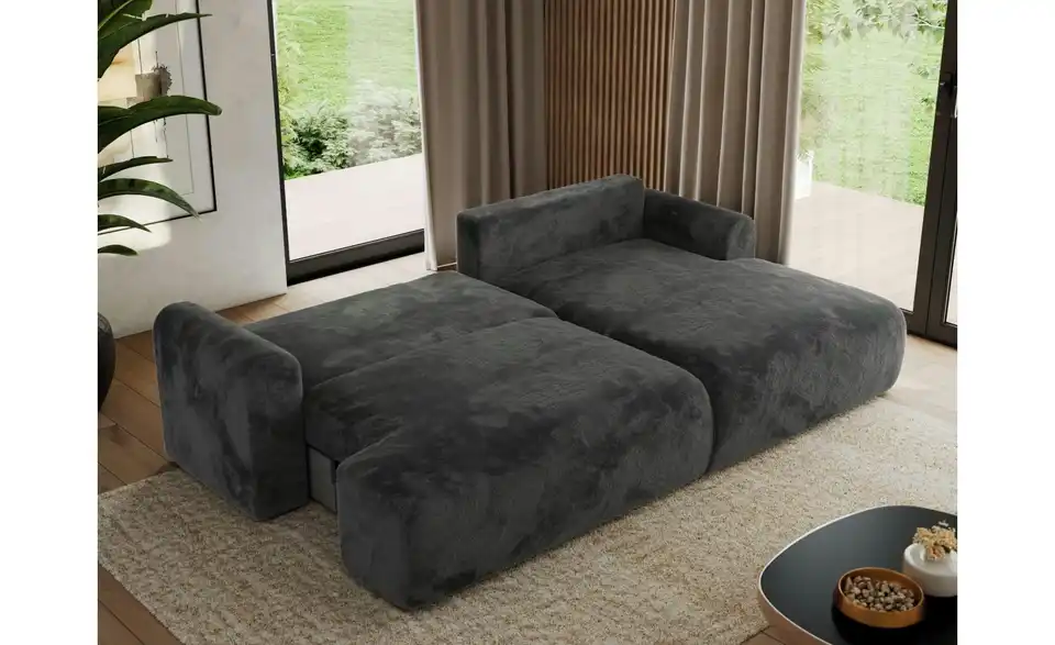 Ecksofa Tono mit Schlaffunktion, in Wohnsituation