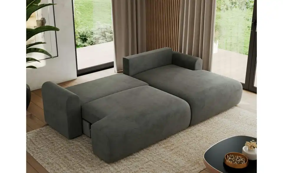 Ecksofa Tono mit Schlaffunktion, in Wohnsituation